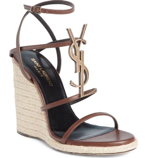 nordstrom ysl sandals|ysl denim shoes.